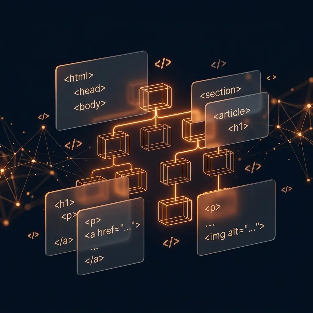 Illustrazione di apertura della guida HTML fondamentali